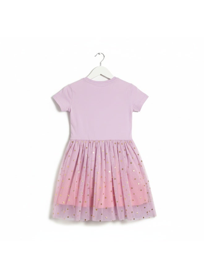 Disney MARIE THE CAT - GIRL'S TULLE DRESS 100% COTTON | MESH 100% POLYESTER| - Image 4