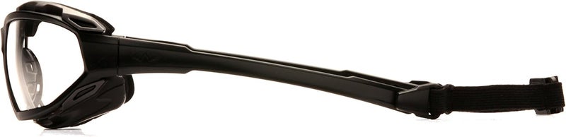 Pyramex Safety Highlander XP Eyewear with Clear Anti-Fog Lens and Black-Gray Frame - Image 3