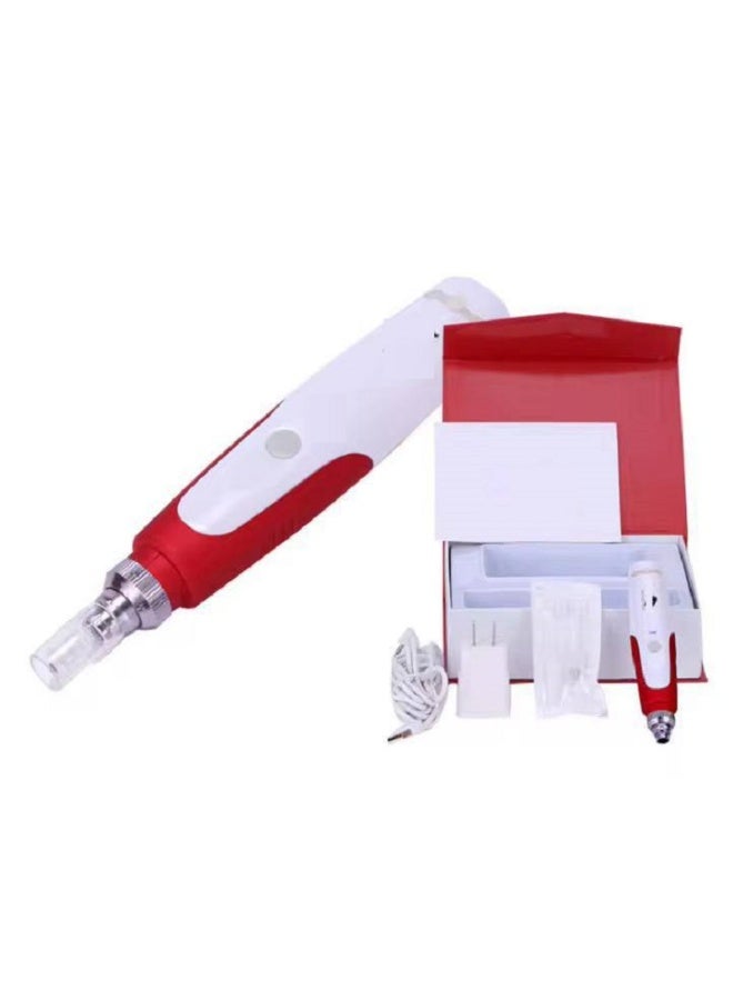 A professional microneedling derma pen for treating skin problems and stimulating collagen, available in multiple colors and with a comfortable design for home use. - Image 3