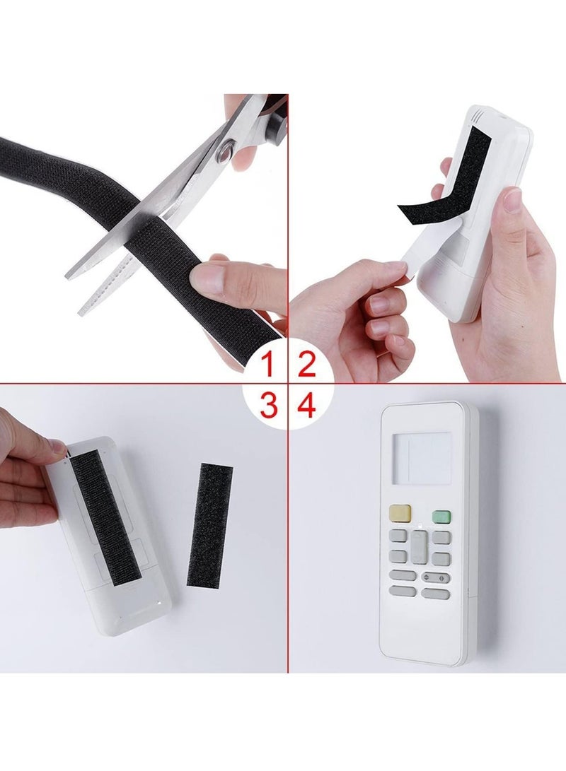 Generic 2 Rolls Self Adhesive Hook and Loop Tape 8M Mounting Adhesive Tape Double Side Sticky Strip for Installation Home Office - Image 5