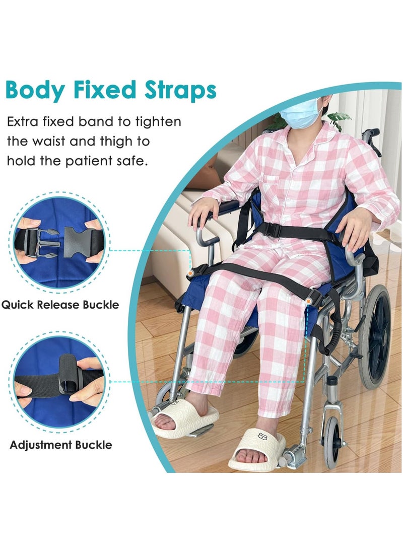 Ru syanl Patient Lift Transfer Belt From Bed to Wheelchair Stair Transfer Emergency Evacuation Chair Pad Safety Medical Lifting Sling Slide Board Transferring for Elderly Disabled Adults  - Image 4