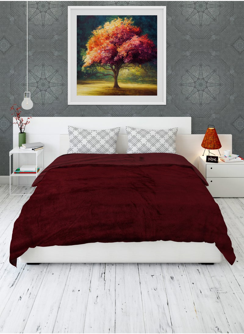 PARAJOHN - Flannel Fleece Blanket Single Size (160x220) For All Season, Fluffy Blanket Warm Bed Throws For Sofa & Bed, Comfortable And Soft Flannel Fleece Blanket - Image 1