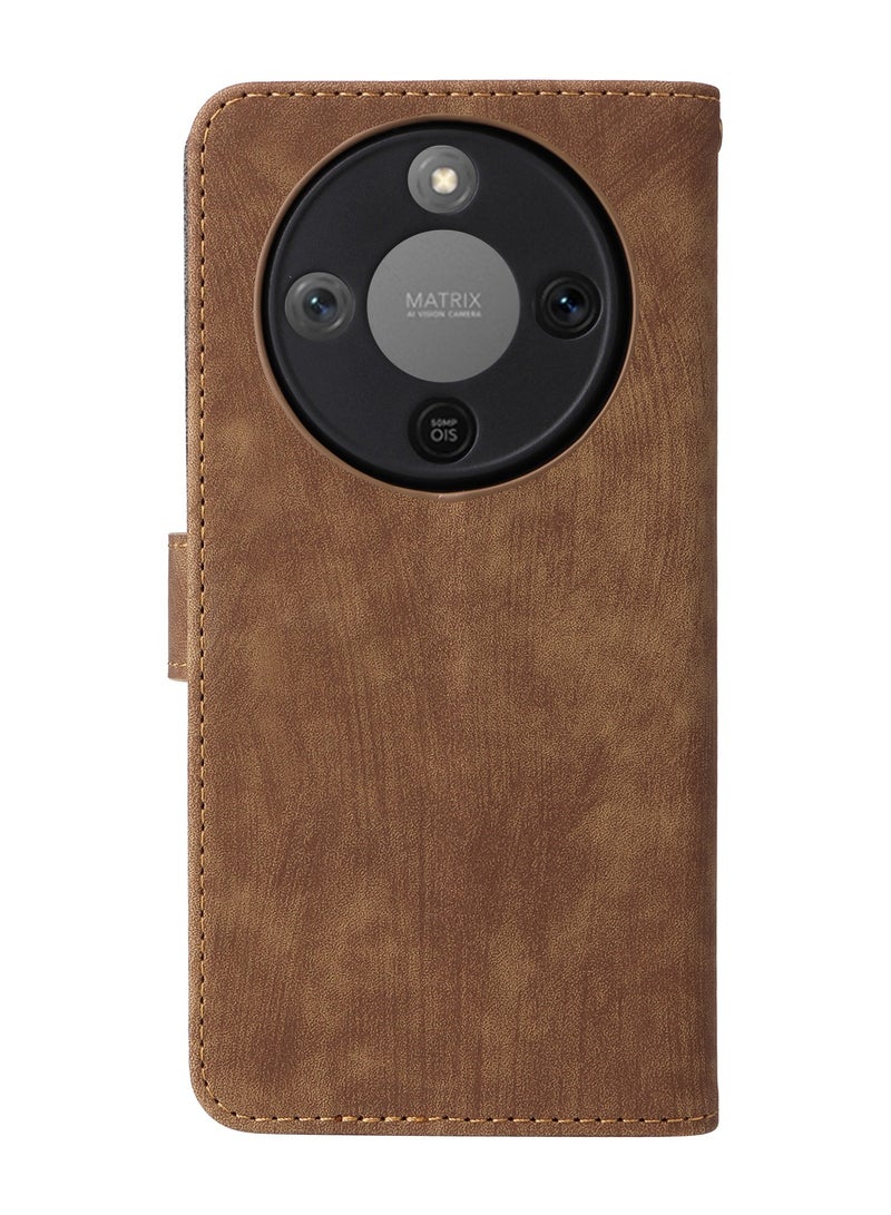 CoomBe Magnetic attraction Leather Case for Honor X9D /Honor X70 Holster Flip Wallet Phone Cover Case - Image 3