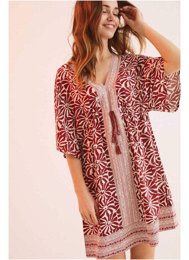 women'secret Short printed camisole dress  - Image 1