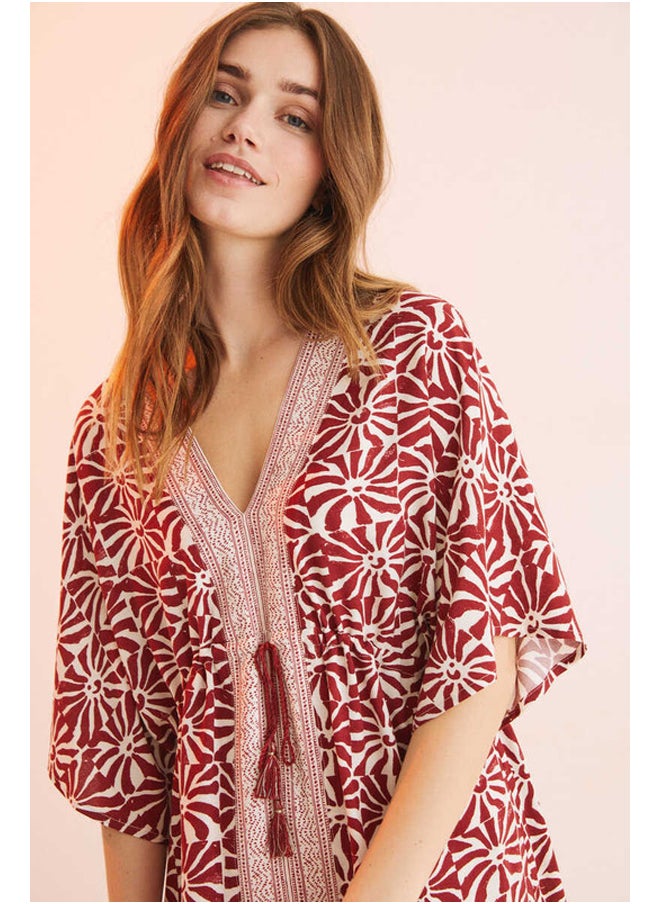 women'secret Short printed camisole dress  - Image 4