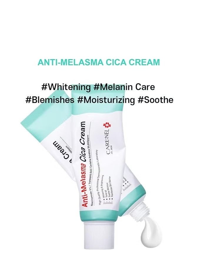 CARENEL Melasma Treatment for Face Cream - Dark Spot Remover Centella Asiatica - Korean Skin Care Beauty Products 40ml/1.35 fl.oz - Image 2