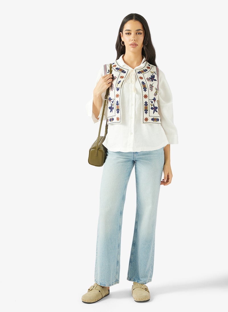 جينجر سترة مطرزة بوهو - Image 4