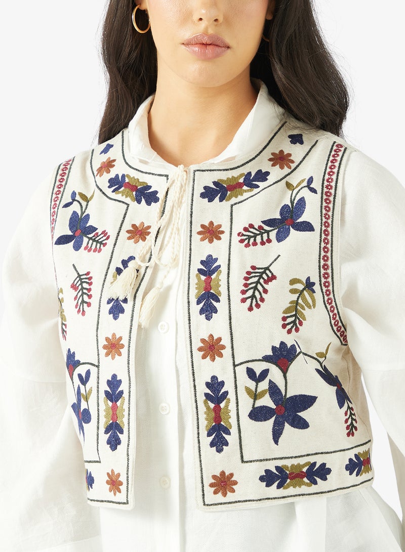 جينجر سترة مطرزة بوهو - Image 3