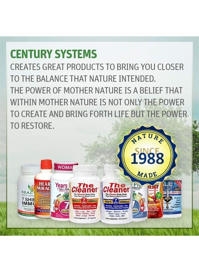 Century Systems منظف 14 يومًا للنساء - 104 كبسولات - Image 3