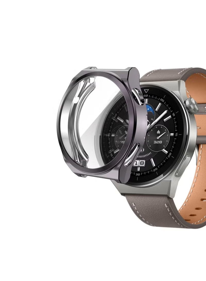 Case for Huawei Watch GT3 pro 46mm, 6Pcs Screen Protector Overall Protective Ultra-Thin TPU HD Clear Cover - Image 4