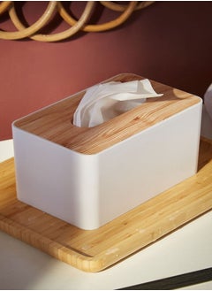 Roman Gifts Bamboo Tissue Box  - Image 1