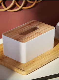 Roman Gifts Bamboo Tissue Box  - Image 3