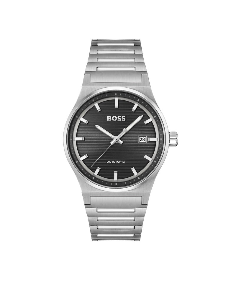 HUGO BOSS Round Automatic Men'S Stainless Steel Case  Watch - Image 2