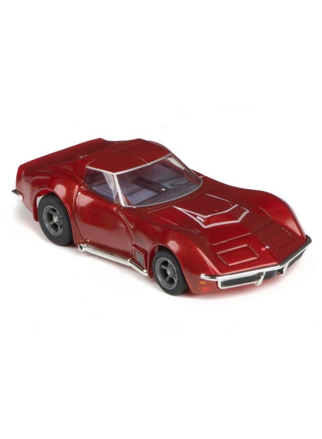 أفكس Afx/Racemasters 1970 كورفيت Lt1 أحمر معدني Afx22038 Ho Slot Racing Cars - Image 3