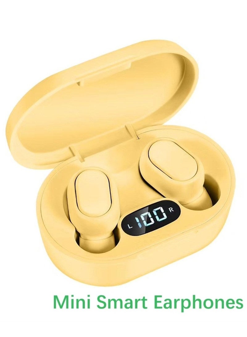 general Smart Earbuds E7S TWS Bluetooth Headphones Mini Earphones with LED Power Display, Built-in High-Definition Microphone, Intelligent Noise Reduction, HiFi Sound Quality, Deep Bass, Smart Touch Control - Image 1