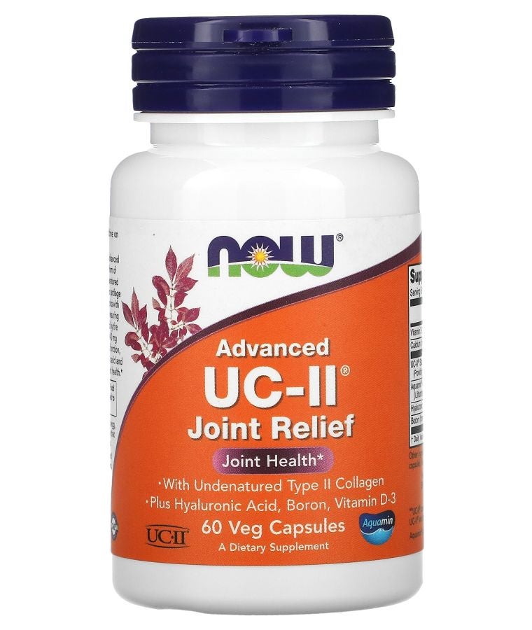 now Advanced UC-II® Joint Relief 60 Veg Capsules