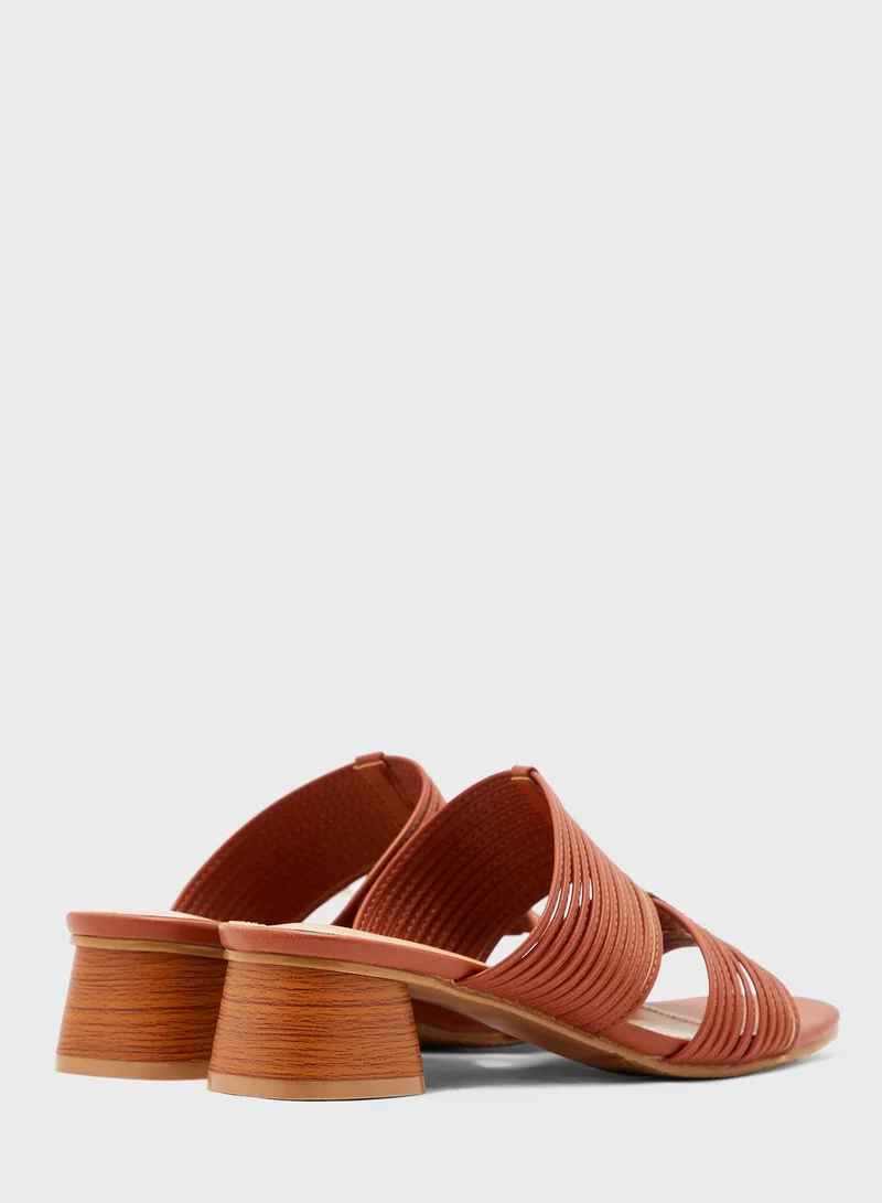 Vincci Party Block Heel Sandal