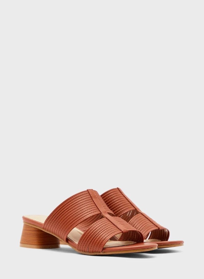 Vincci Party Block Heel Sandal