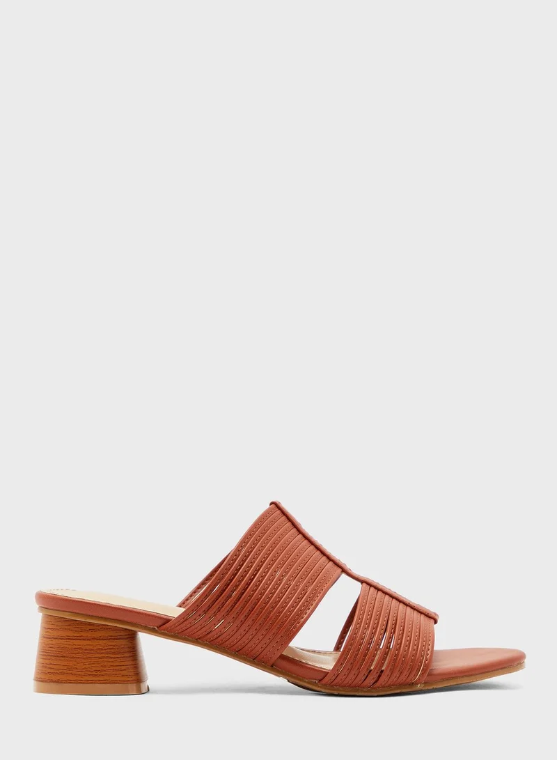 Vincci Party Block Heel Sandal