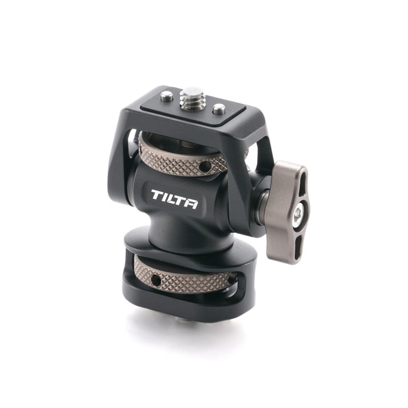 Tilta Camera Monitor Mounting Bracket 1420 with Locating Pins for External Monitor Accessories Supports 44lb Load 360 Rotation 175 Tilt Aluminum Adjustable Locking Arm for Camera Rigs - Image 2
