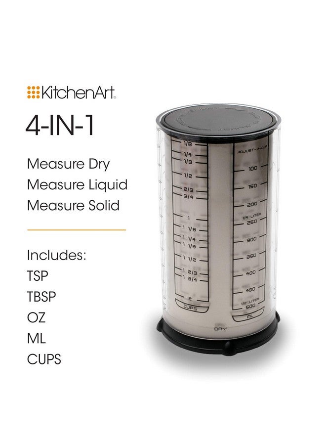 كيتشين أرت طقم أدوات مطبخ برو 2 كوب قابل للتعديل، ساتان - Image 3