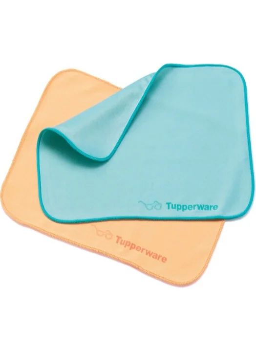 Tupperware Microfiber Glasses Cloth 2pcs Esc