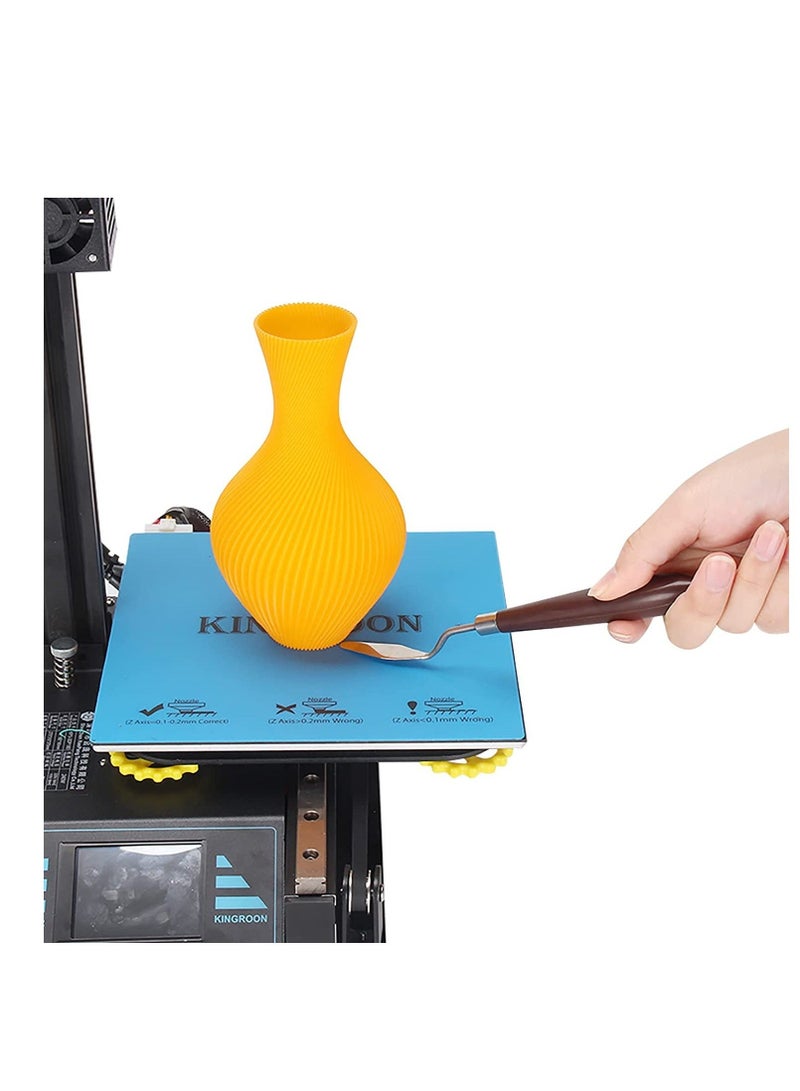 41PCS 3D Printer Parts Accessories Tool Set Nozzles Cleaner Kit with E3D Brass Nozzles, Cleaning Needles Tweezers, Heater block and Cover,Teflon Tube Throat for Ender 3 5 - Image 4