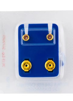 Caflon Gold Plated Single Earring with June Birthstone  - Image 2