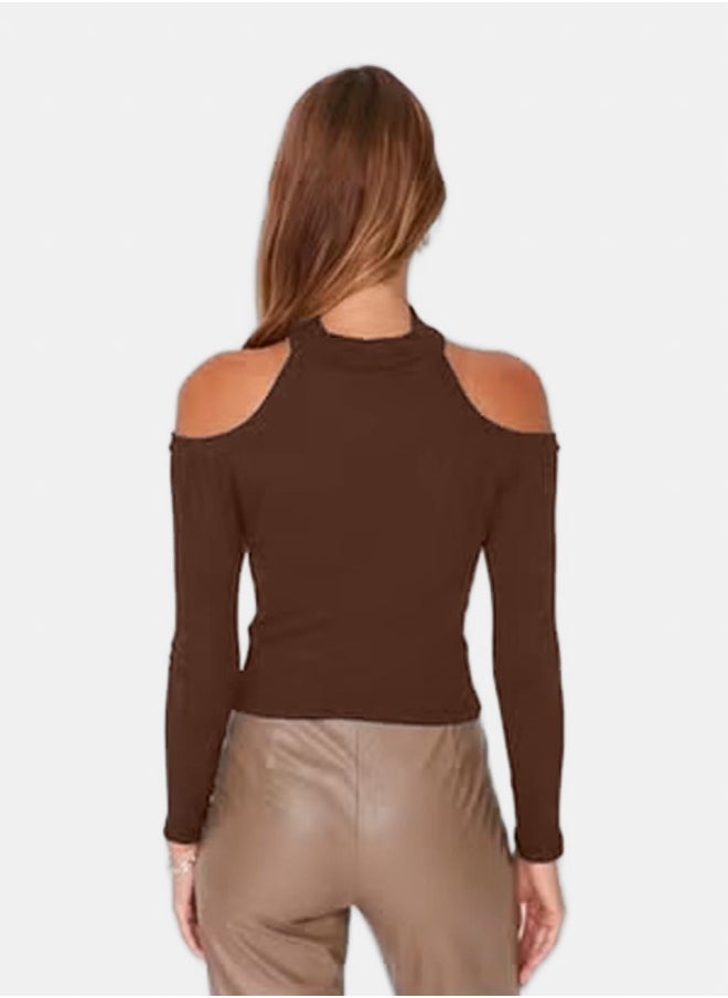 trendyol Woman Blouse Brown  - Image 3