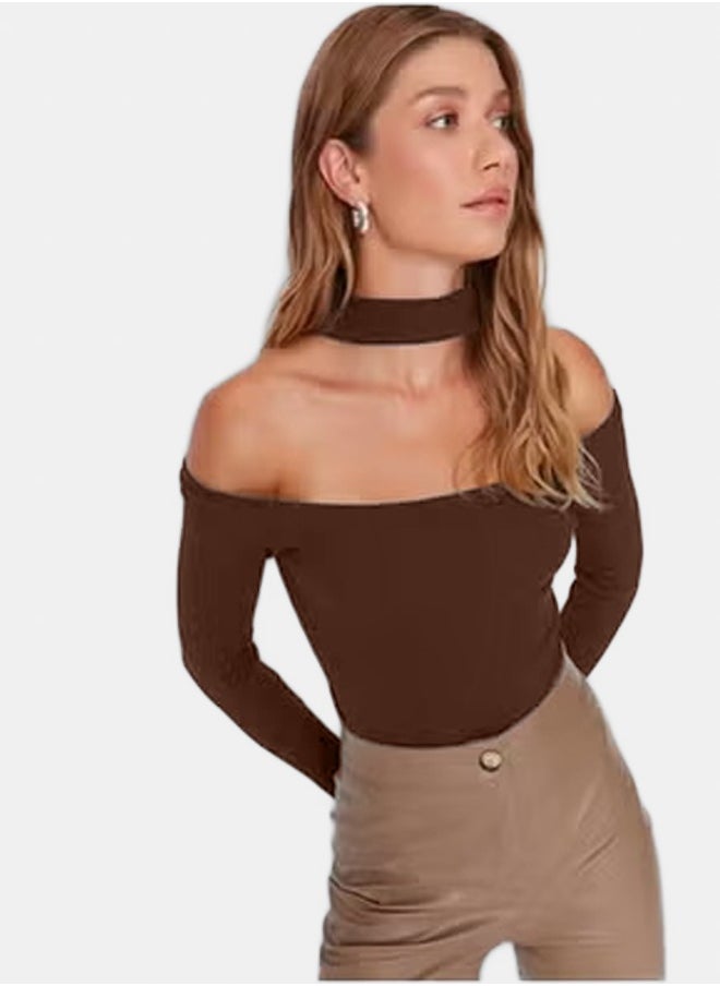 trendyol Woman Blouse Brown  - Image 2