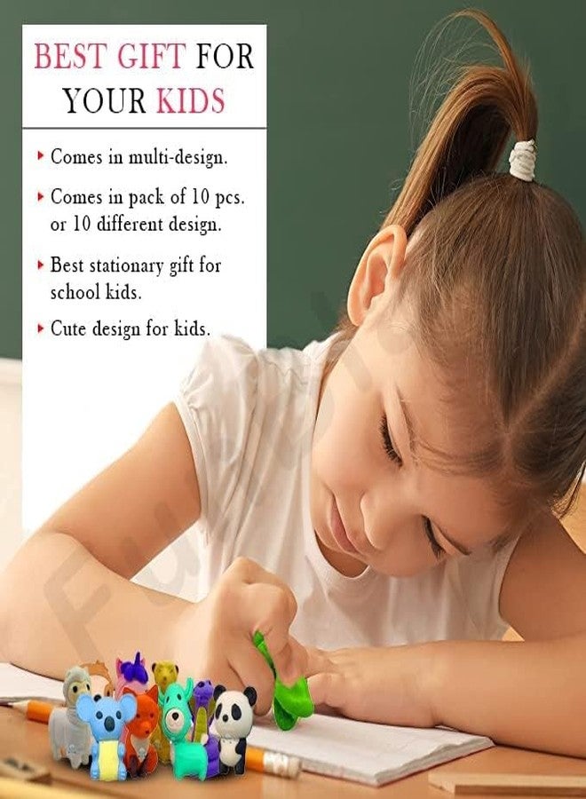 MAPLE Animal Erasers for Kids Pencil Erasers Puzzle Erasers Take Apart Erasers Stylish Mini Rubber Erasers Set for Return Gift Prizes Desk Pets Gifts Back to School Supplies for Kids Girls Boys (36) - Image 5