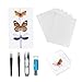 Asablve Making Insect Specimen Tools Kit Insect PinsInsect Pinning Board Wings Pressing PaperTweezers Scissors Insect Display Case Insect Collection for Bug HobbyistBiology Projects - Image 3