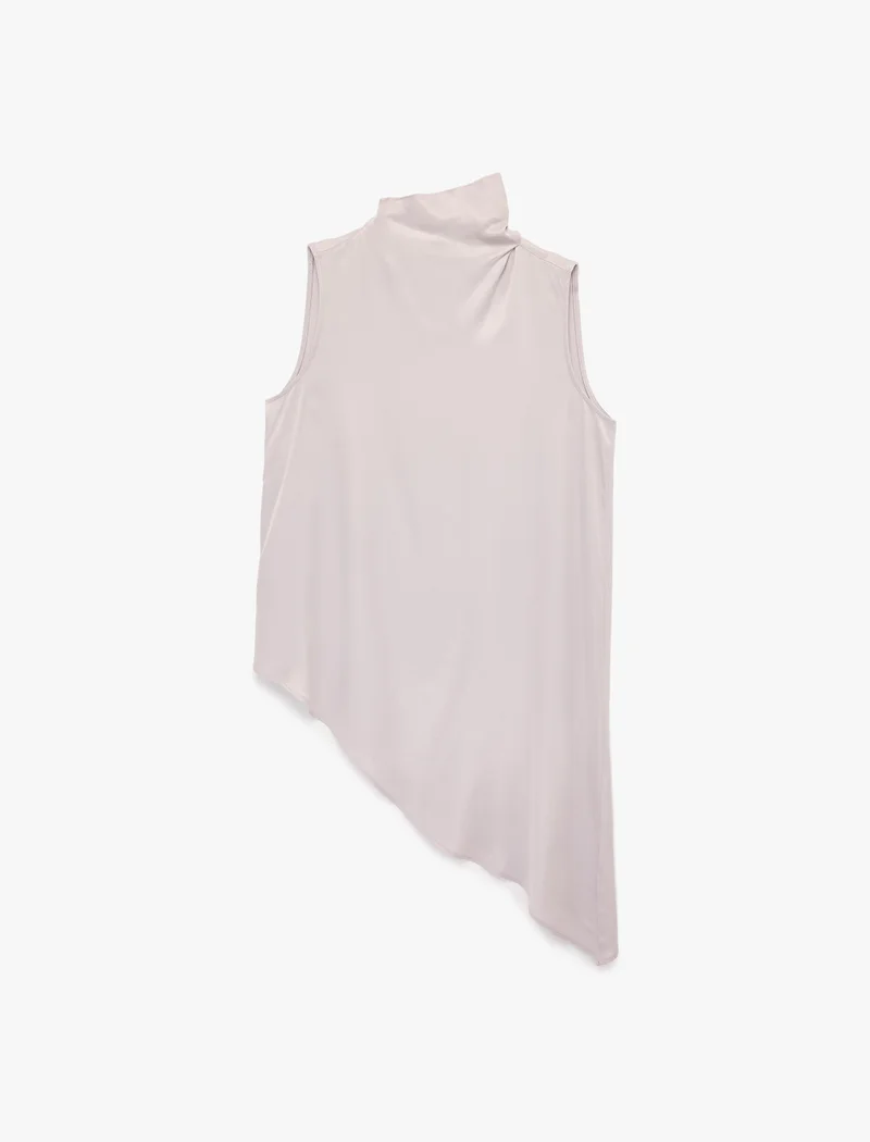 كوتون Long Satin Blouse