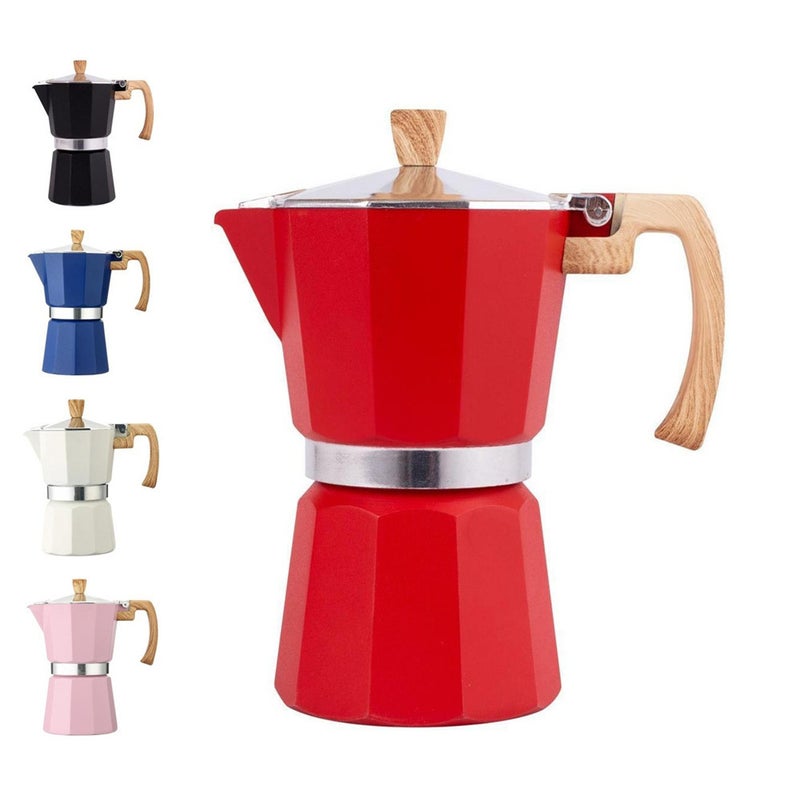 Moka Pot Spot Upgraded Version Finely Processed Octagonal Aluminum Pot Classic Italian Moka Pot Coffee Utensils - Image 5