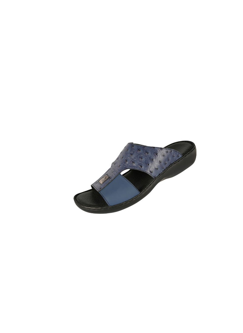 Josef Seibel - 071-2017 Josef Seibel Mens Comfort Sandals Blue - Image 1