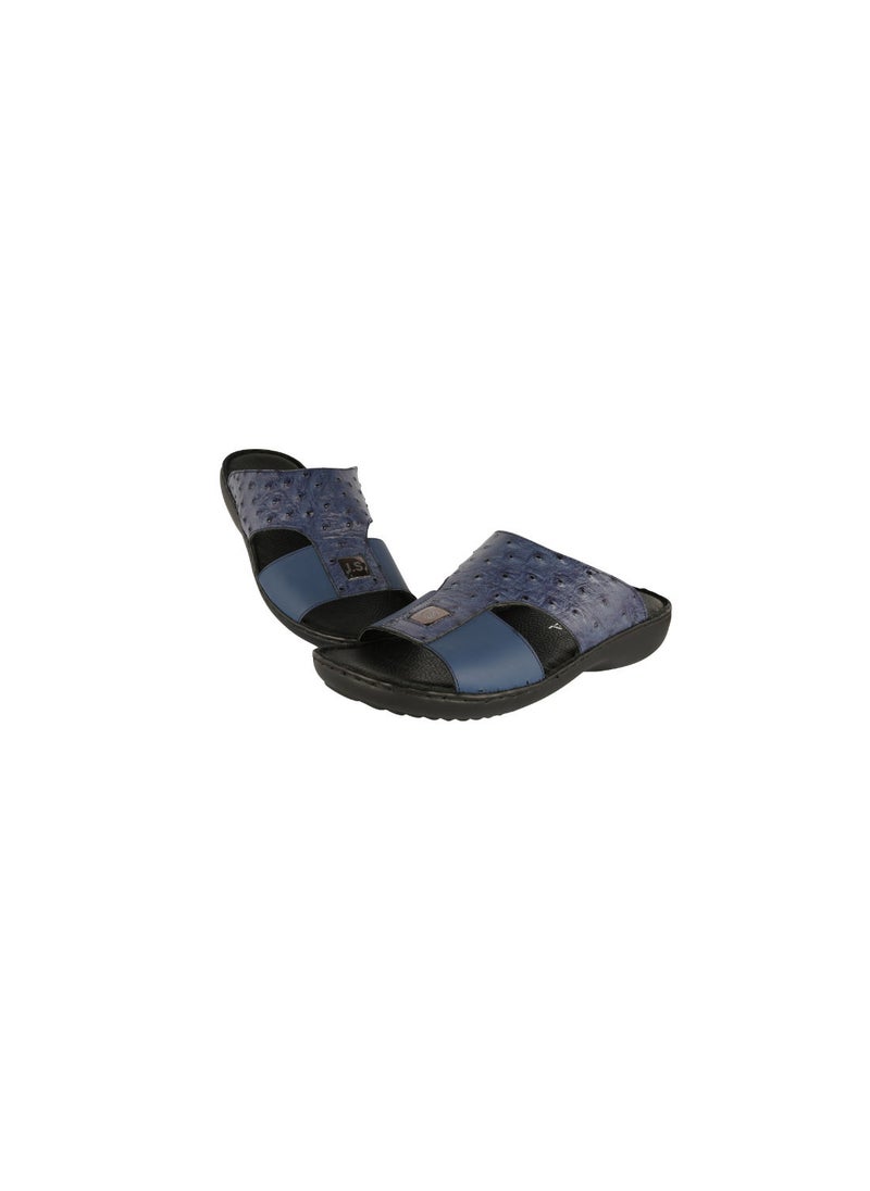 Josef Seibel - 071-2017 Josef Seibel Mens Comfort Sandals Blue - Image 1