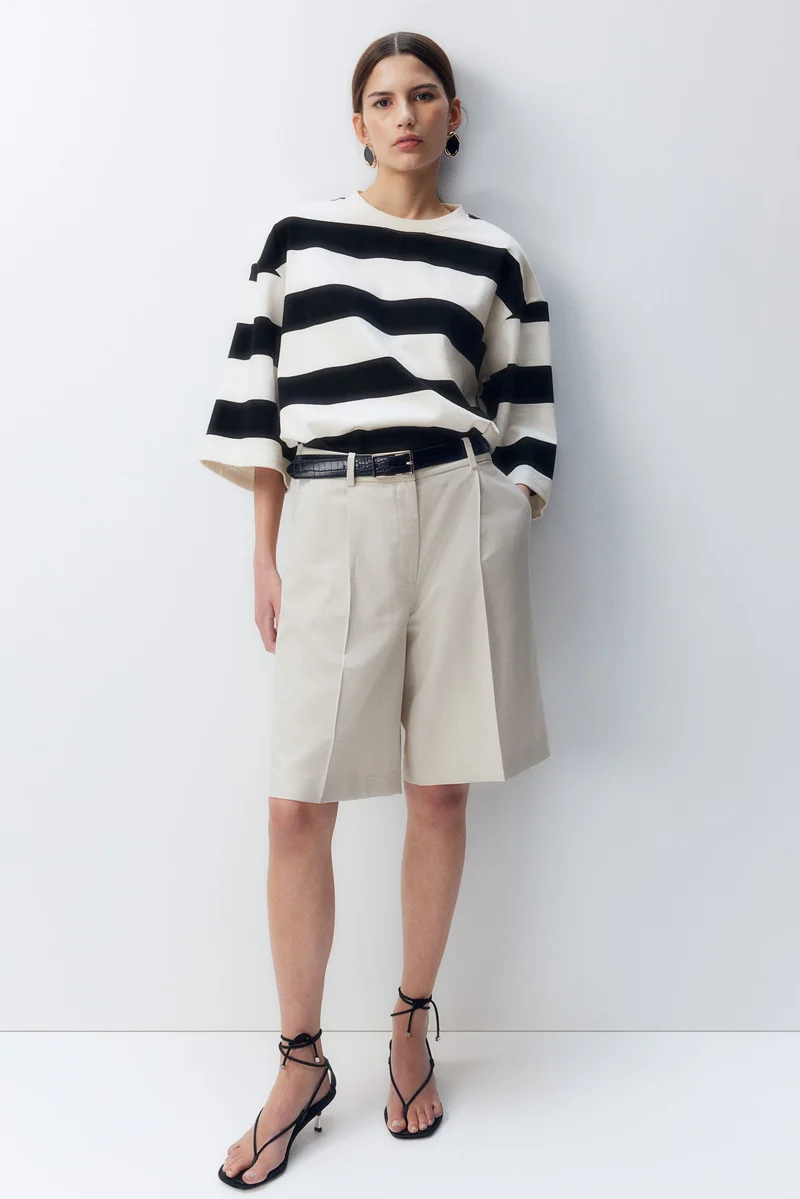 H&M Loose-Fit Cotton Top
