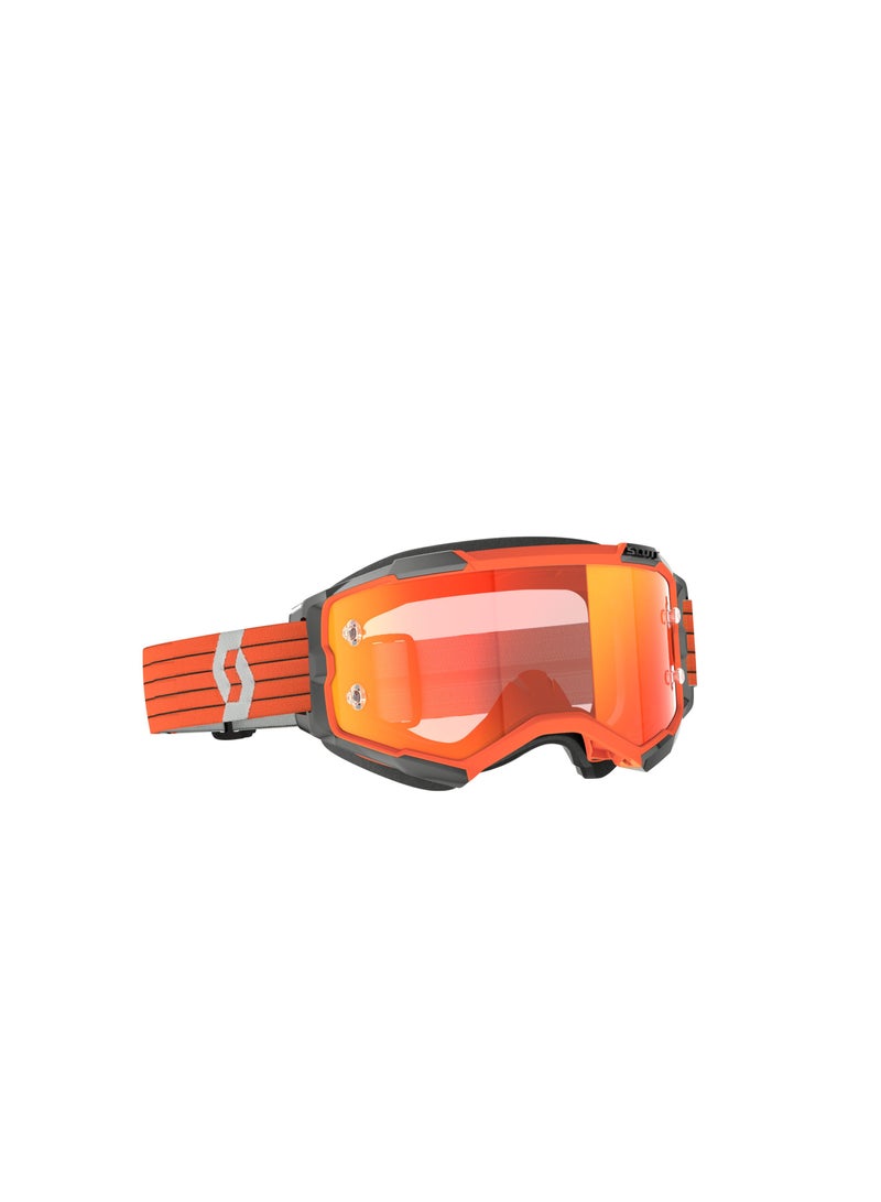 Goggle Fury Orange/Grey/Orange Chrome Works