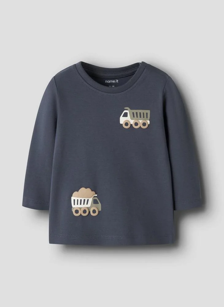 Name It Infant Graphic Crew Neck T-Shirt