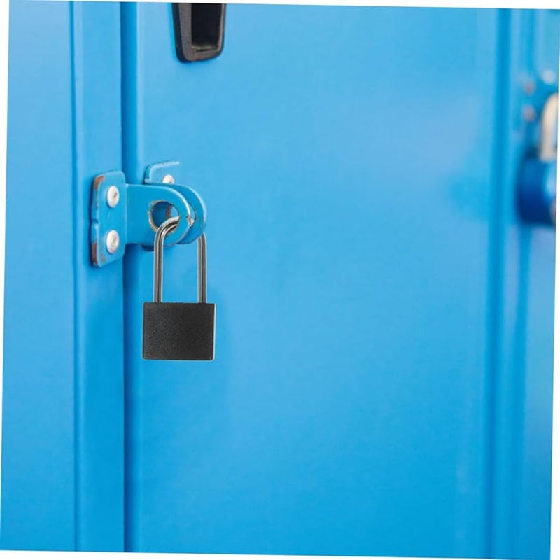 Tehaux Mini Padlock Set 2 Metal Locks with Keys for Diaries Lockers Jewelry Boxes - Image 4