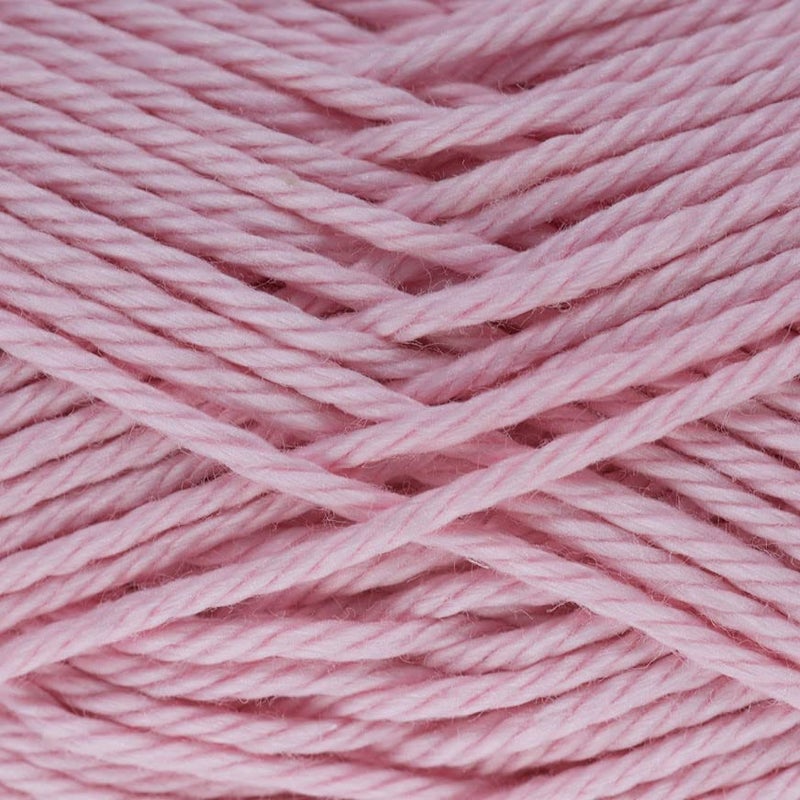 Estako Royal Cotton, (4 Skeins Pack) 100% Mercerized Giza Cotton Yarn, Soft, Super Fino for Crochet and Knitting (4 x 1.76 Oz) / (4 x 137 Yrds) (5096 - Baby Pink) - Image 2