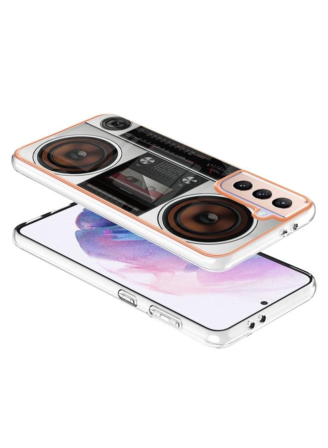 اس-توب جراب لهاتف Samsung Galaxy S21 FE 5G، جراب هاتف IMD مزدوج الجوانب مطلي بالرخام الكهربائي - Image 4