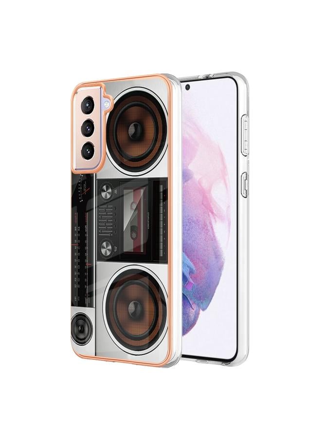 اس-توب جراب لهاتف Samsung Galaxy S21 FE 5G، جراب هاتف IMD مزدوج الجوانب مطلي بالرخام الكهربائي - Image 1