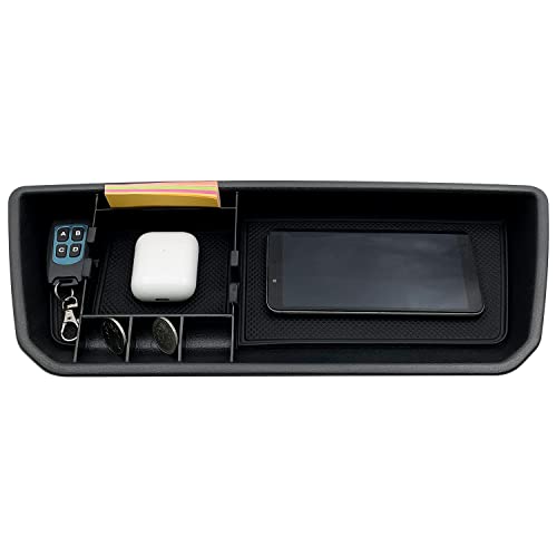 JOJOMARK for VW Atlas and Cross Sport Accessories Dashboard Organizer 2018 2019 2020 2021 2022 2023 Insert ABS Box Storage (Not fit for 2024) - Image 2