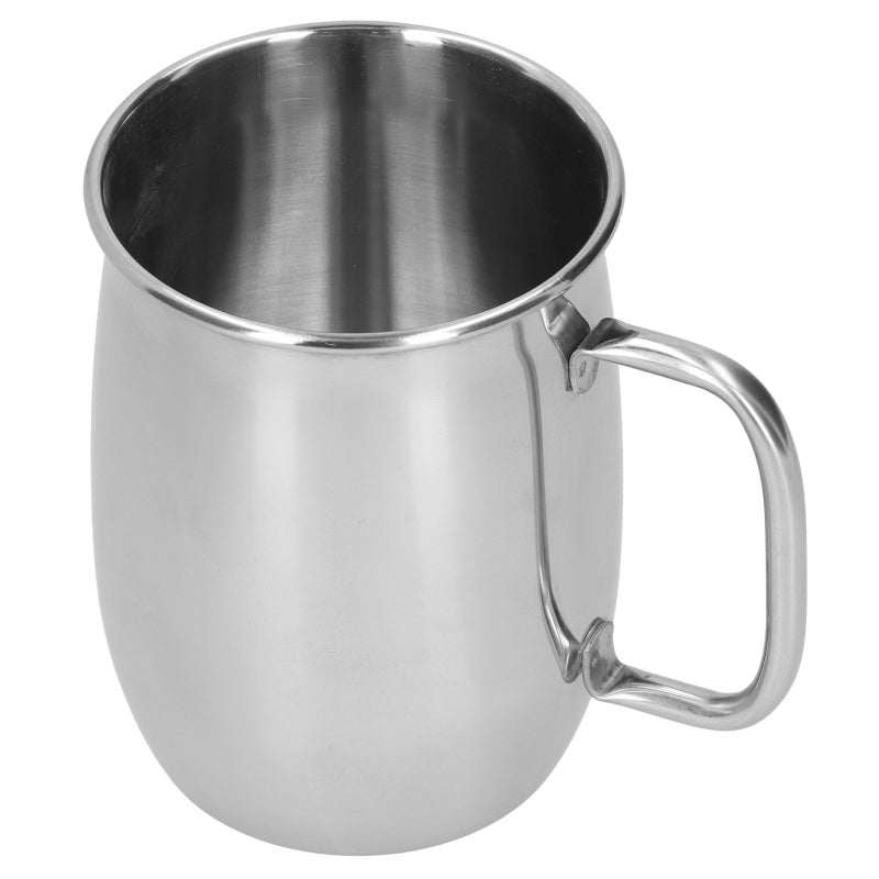 Insulated Stainless Steel Mug: 1000ml Capacity, Smooth Round Mouth - Ergonomic Comfort Handle, Stable Concave-Convex Bottom for Camping, Outdoor Activities, Home Use - Image 5