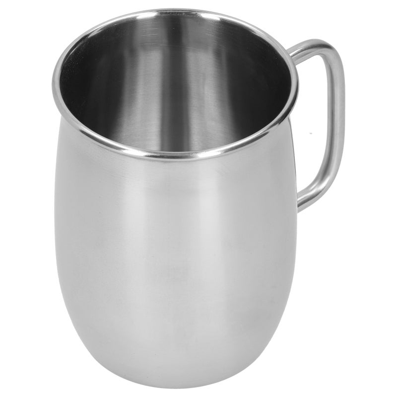 Insulated Stainless Steel Mug: 1000ml Capacity, Smooth Round Mouth - Ergonomic Comfort Handle, Stable Concave-Convex Bottom for Camping, Outdoor Activities, Home Use - Image 4
