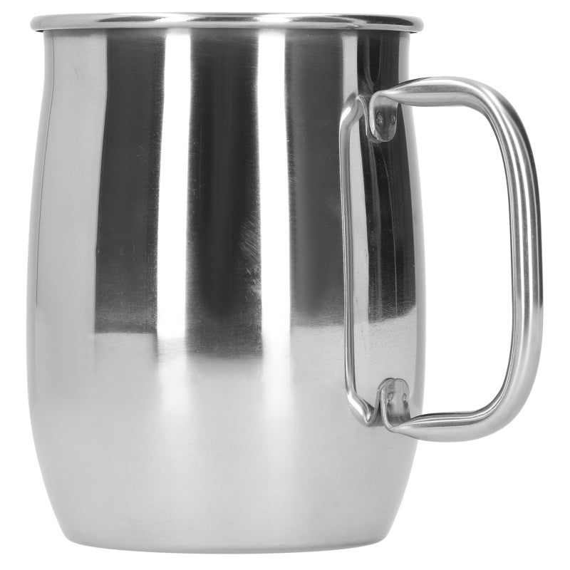 Insulated Stainless Steel Mug: 1000ml Capacity, Smooth Round Mouth - Ergonomic Comfort Handle, Stable Concave-Convex Bottom for Camping, Outdoor Activities, Home Use - Image 2
