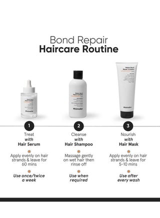 Hair Shampoo for Damaged And Frizzy Hair with Maleic Bond Repair Complex 3.5% - view 4