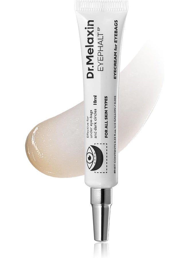 Dr. Melaxin كريم د. ميلكسين آي فالت لانتفاخات العين، الهالات السوداء والخطوط الدقيقة، مضاد التجاعيد، مرطب تحت العين EGF لمكافحة الشيخوخة مع النياسيناميد والسيراميد 0.33 أونصة سائلة. - Image 1