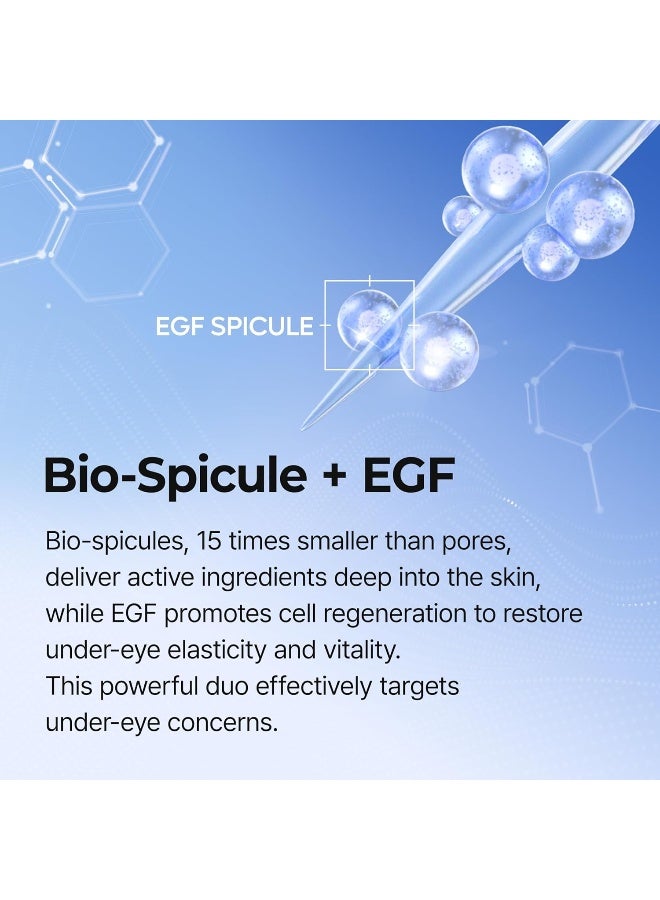 Dr. Melaxin كريم د. ميلكسين آي فالت لانتفاخات العين، الهالات السوداء والخطوط الدقيقة، مضاد التجاعيد، مرطب تحت العين EGF لمكافحة الشيخوخة مع النياسيناميد والسيراميد 0.33 أونصة سائلة. - Image 5